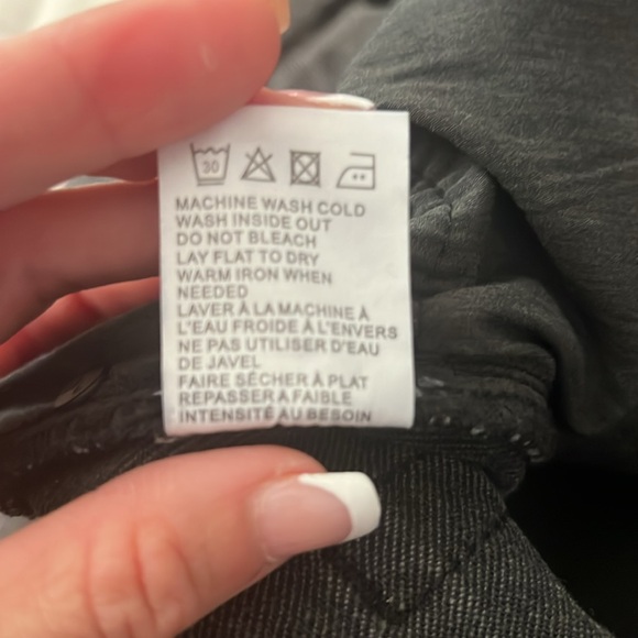 Sandrine Rose X Free People Crop Jeans In Destroyed Rain Distressed 28 - Picture 7 of 8